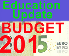 BUDGET 2015 - How the budget impacts the education sector.